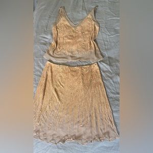 Vintage Silk 2 Piece set